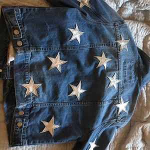 Star jean jacket!